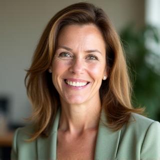 Portrait of Sarah Jensen, Founder of VitaSprout Collective.