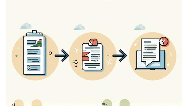 An infographic illustrating the consultation process, starting with data collection (clipboard, laptop), then discussion (two people talking), leading to a personalized plan (document with charts and notes), and finally ongoing support (connected dots).