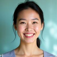 Portrait of Sarah Chen, RN